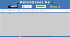 Desktop Screenshot of duivenspel.be